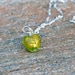 Venetian heart necklace, heart jewelry, flower girl jewlery, small heart charm necklace, Venetian glass jewelry by Dolce Beada