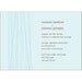 Modern Lines Wedding Invitation - Quantity 25 with Matching Envelopes