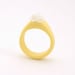 Zambra Yellow and White Porcelain Ring- Free Gift Wrapping