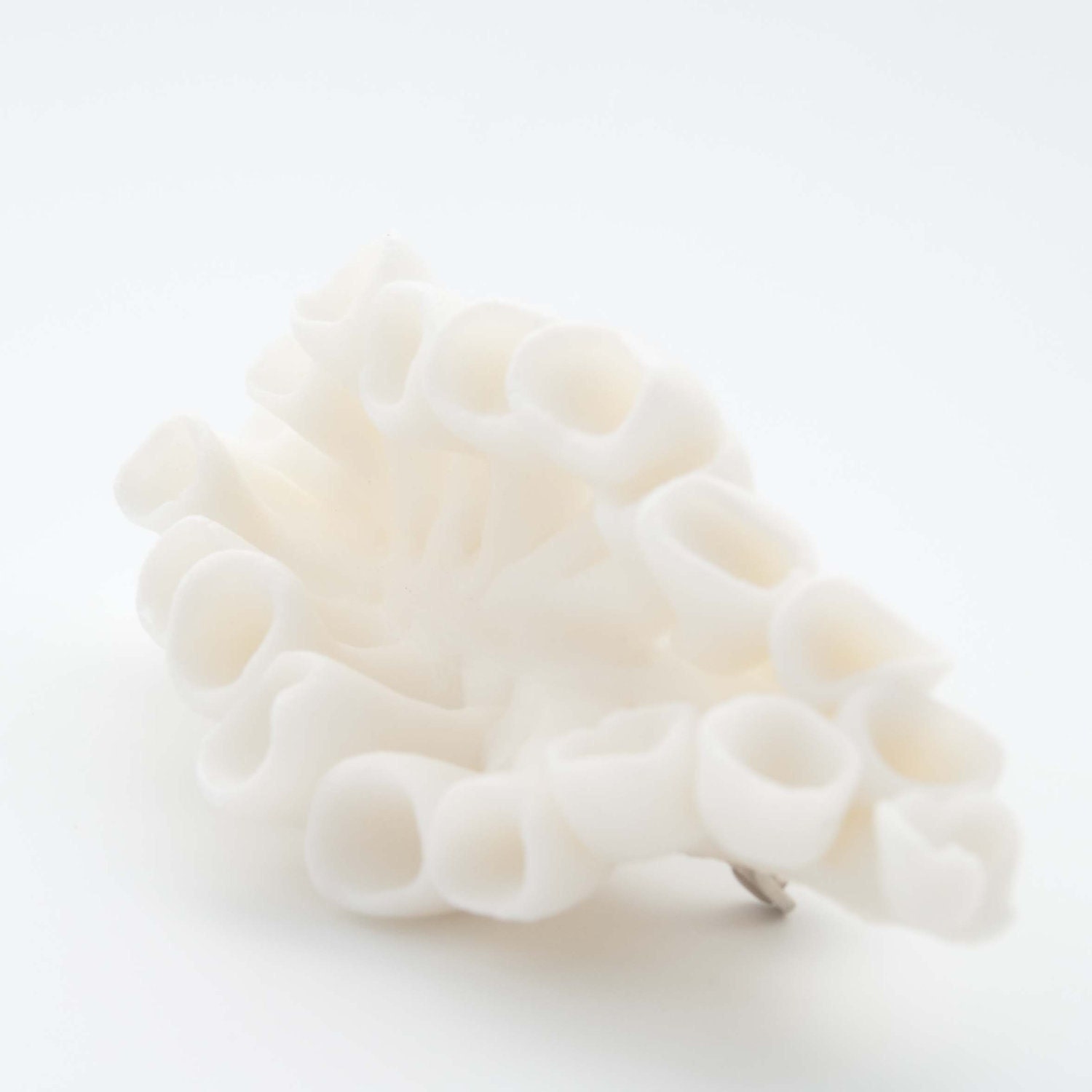 Brooches for Women , Cavalaire Ceramic Brooch,  White Color- Free Gift Wrapping