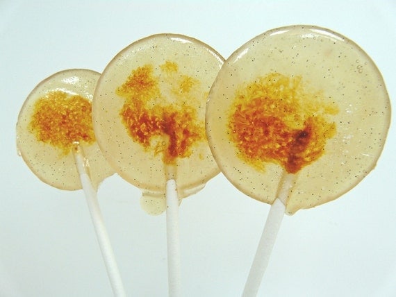 Creme Brulee Lollipop