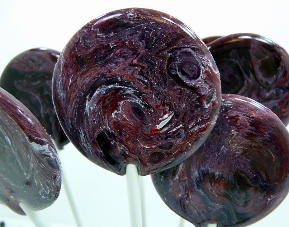 Blackberry Merlot Mulled Wine - Lollipop