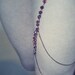 Leg Chain- Red Beaded