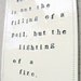 plaque w.b. yeats quote.  MADE TO ORDER