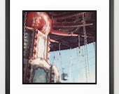The Swings at The State Fair of Texas 30x30 Digital Color Print