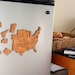 United States Magnetic Geography Puzzle - Oak
