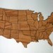United States Magnetic Geography Puzzle - Oak