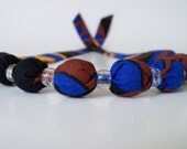15% off entire shop - Coupon code 15OFF - Fabric and Bead Necklace - Alexander Henry Biba