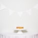 White Bunting Good Will Bunting Pure White