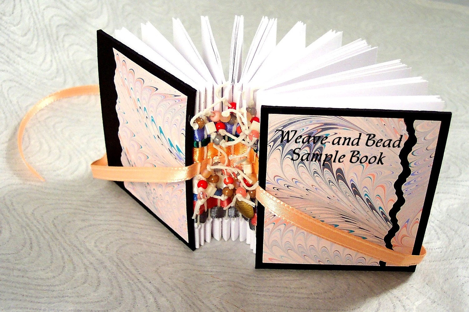 Bookbinding Kit Weave and Bead inCorals