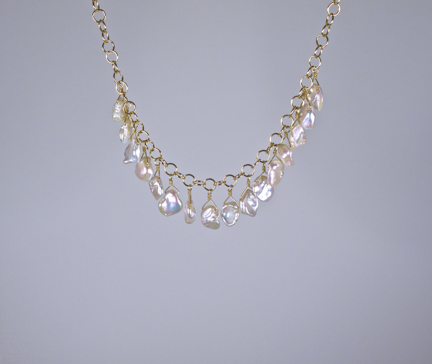 Keishi Pearl Necklace
