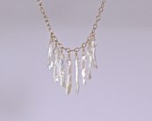 14 Karat Gold Filled Stick Pearl Necklace