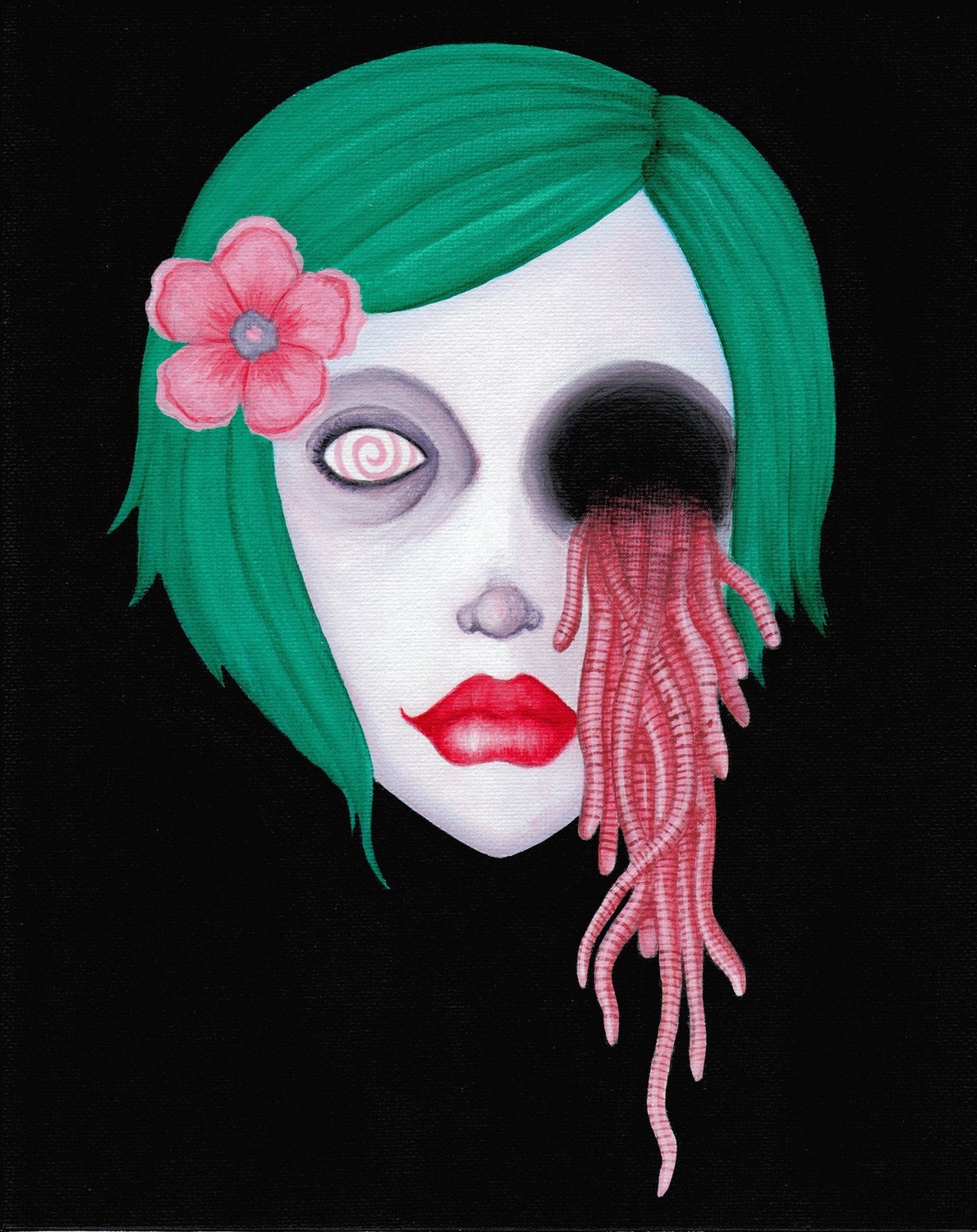 LAST ONE -- SALE -- wormeye -- 8x10 print