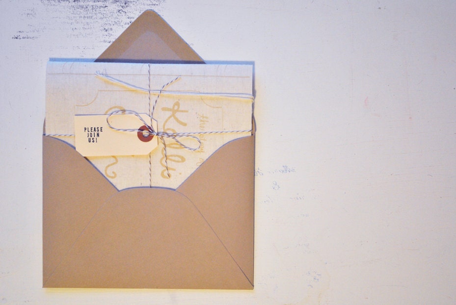 book wedding invitation : no. 10