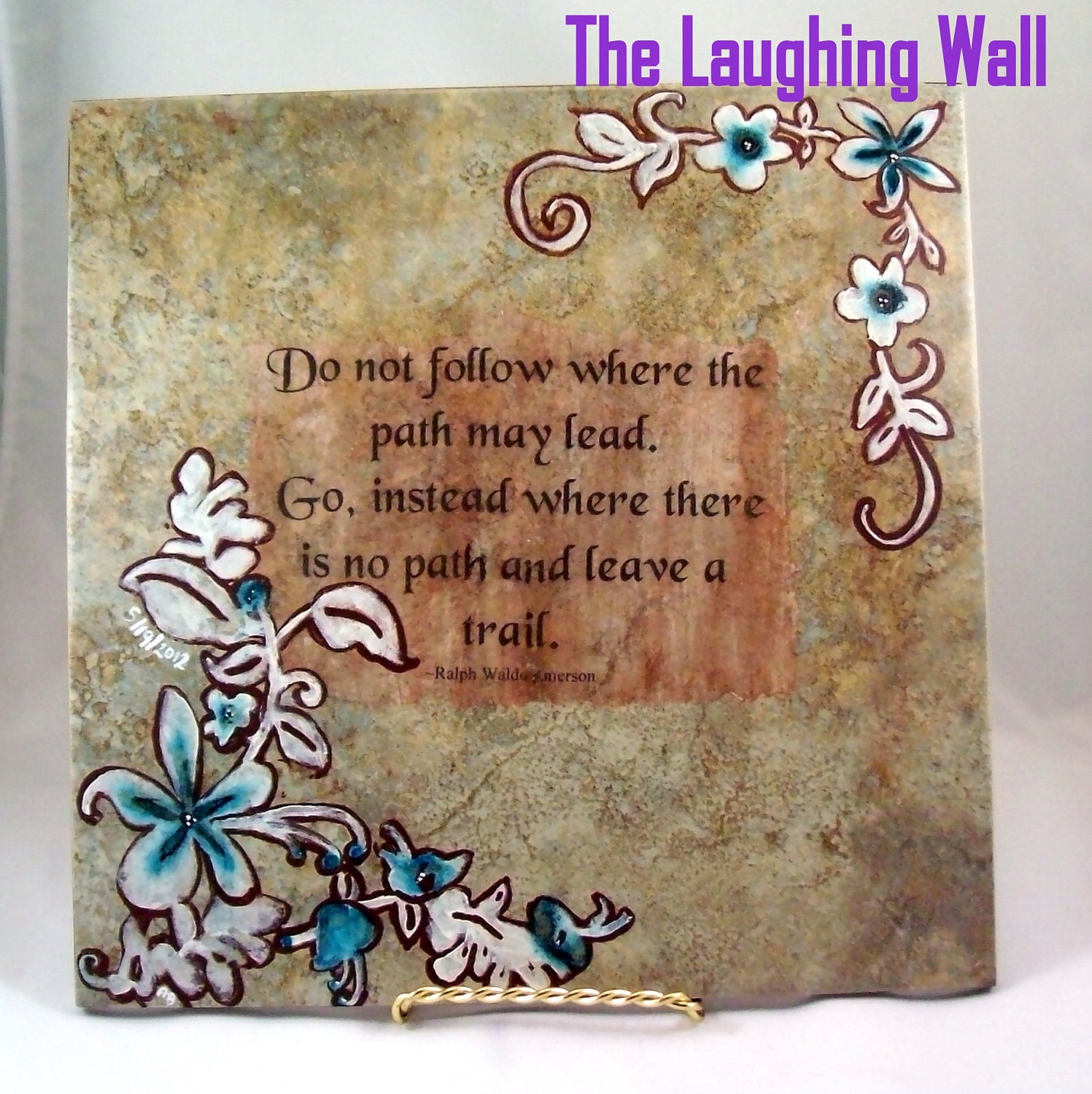 Custom 12x12 Tile Sign