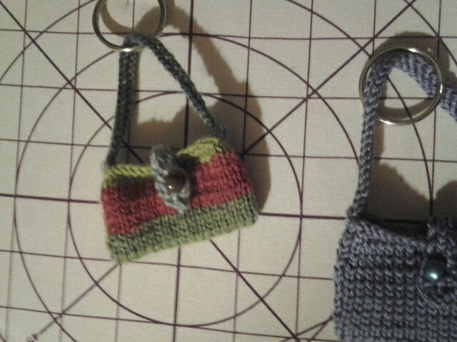 mini purse keychain