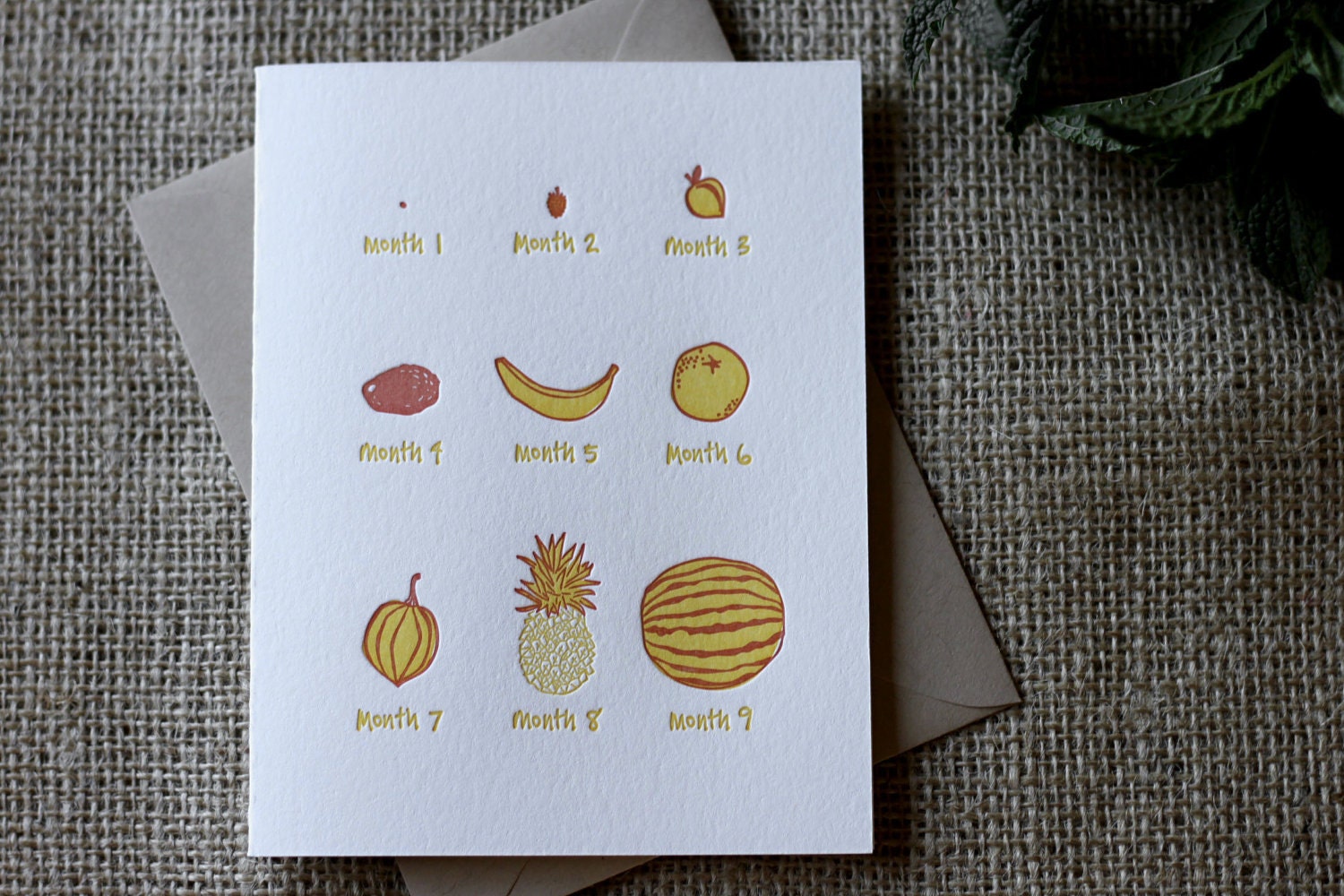 Fruits of Your Labor Card