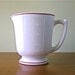 Vintage Milk Glass Measuring Cup Pitcher