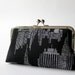 New York Night clutch purse Bag Noir Halloween