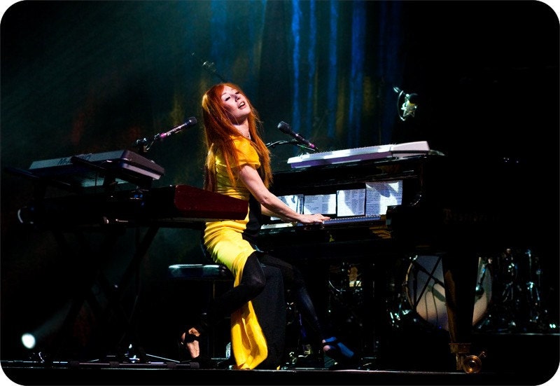Tori Amos 8x10 Fine Art Print - Live in Red Bank, NJ 2009