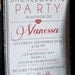 CUSTOM Corset Bachelorette Invitation