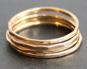 Skinny 14K Gold Filled Ring (1 Ring)