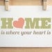 Home Is Where Your Heart Is - 5x7