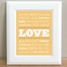 CUSTOM COLOR - Language of Love - 11x14