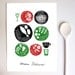 MENU ITALIANO 11"x15" Italian food, Kitchen Art Print - archival fine art giclée print
