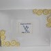 Custom Wedding Signature Guestbook Platter - Personalized with Scrolls Polka Dot Border and Intials