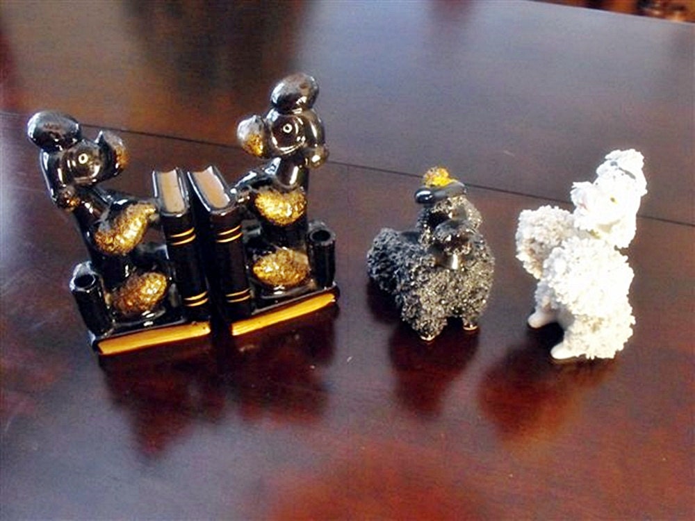 Vintage French Poodle Figurines Instant Collection by Kowgirlkitsch on Etsy