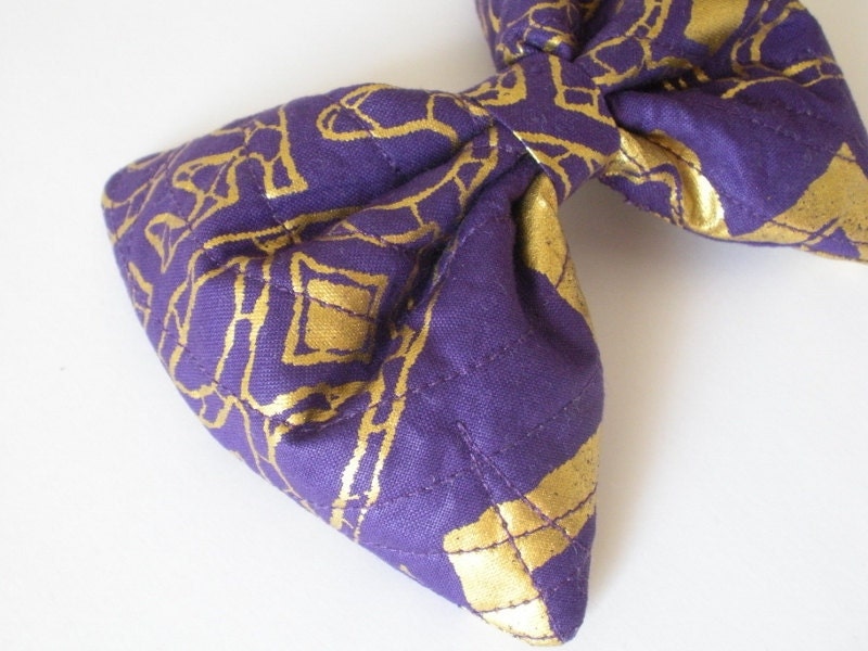 Geometric Print Hair Bow, Birthday Women Girls Teens