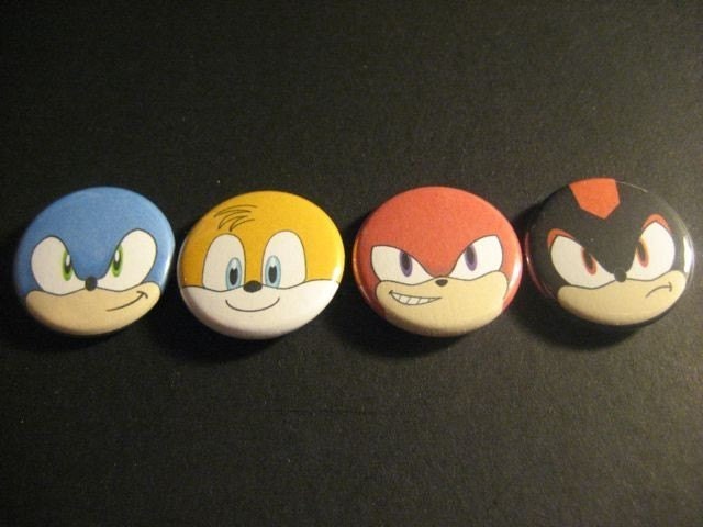 Sonic the Hedgehog pin set