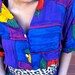 SALE 90's Floral Jumper Onsie Medium