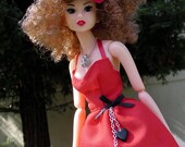 Queen of Hearts Outfit for Momoko Dolls