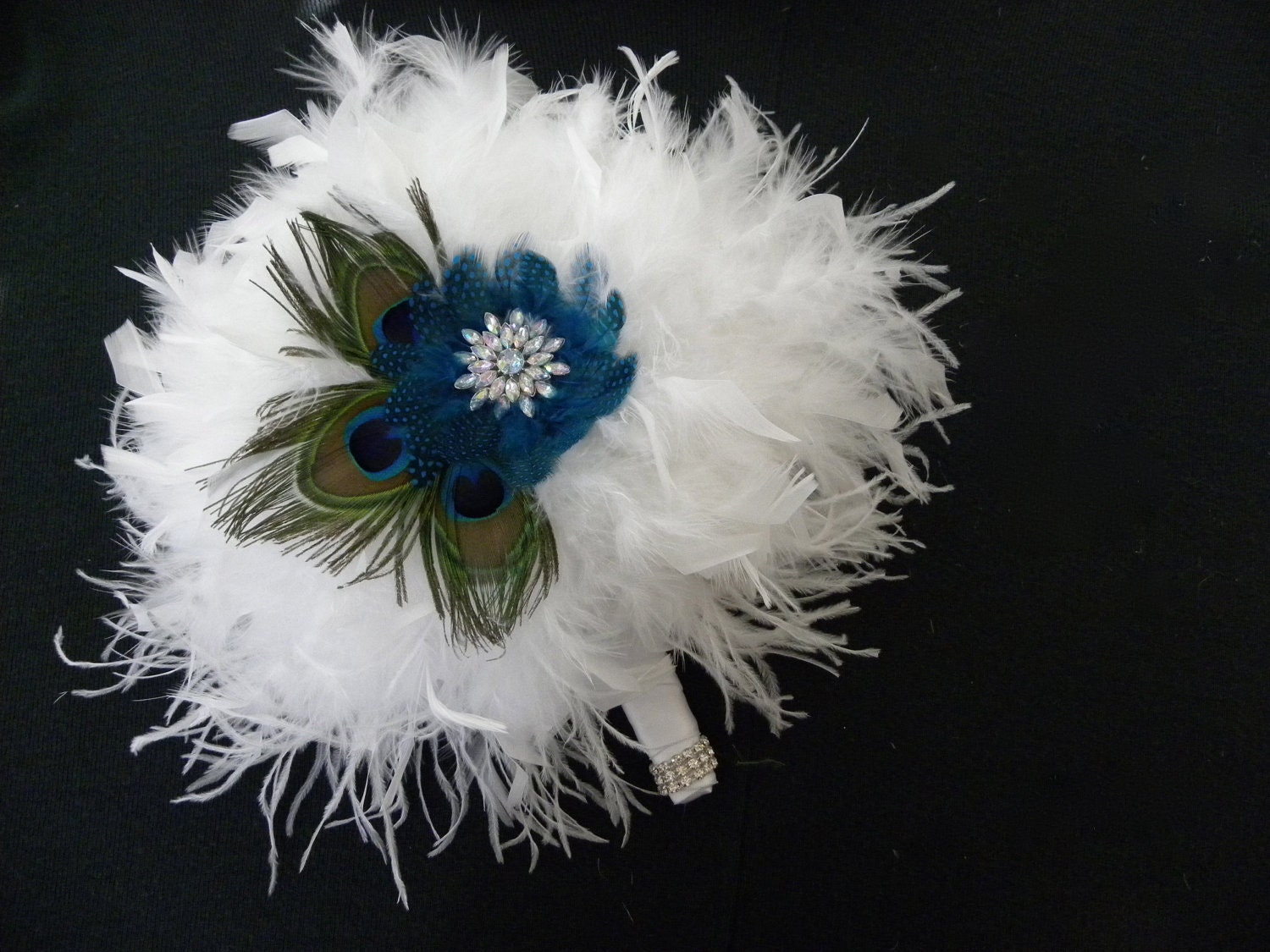Peacock Feather Bouquet