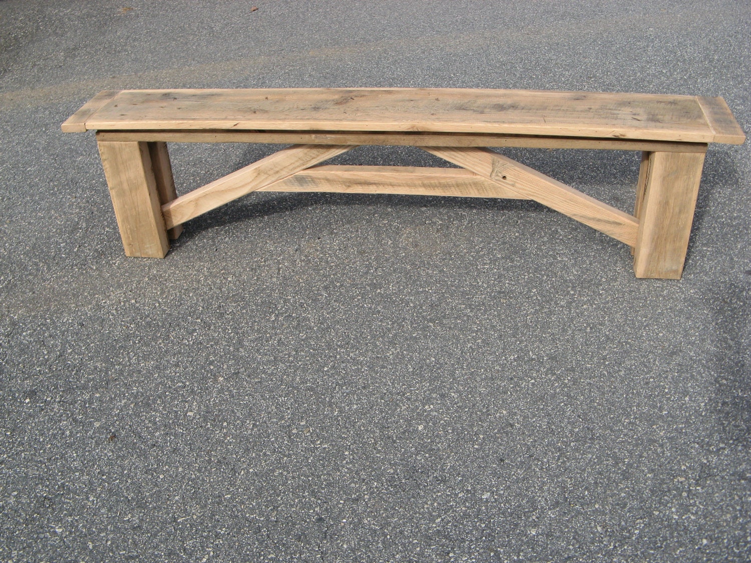 Reclaimed Wood Bench