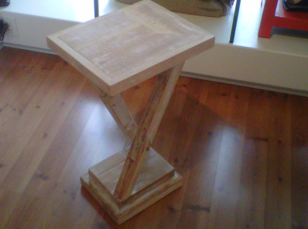 Distressed Accent Table