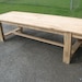 Dining Table 3'x6' Reclaimed Oak