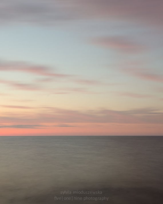 Superior Skies - 8x10 fine art print tranquil Lake Superior sunset