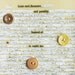 Mixed Media Found Text Poem on Book Page / Love and Reasons