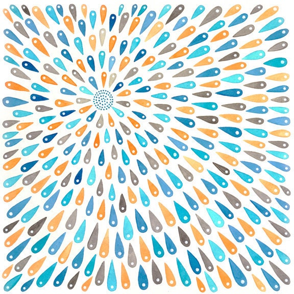 Raindrops Illustration No. 2