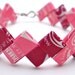 Starburst Recycled Candy Wrapper Bracelet - Great Stocking Stuffer