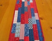 Table Runner Stars and Stripes