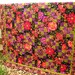 Patchwork Quilt, Handmade Quilt Floral Fusion, Quilted Throw