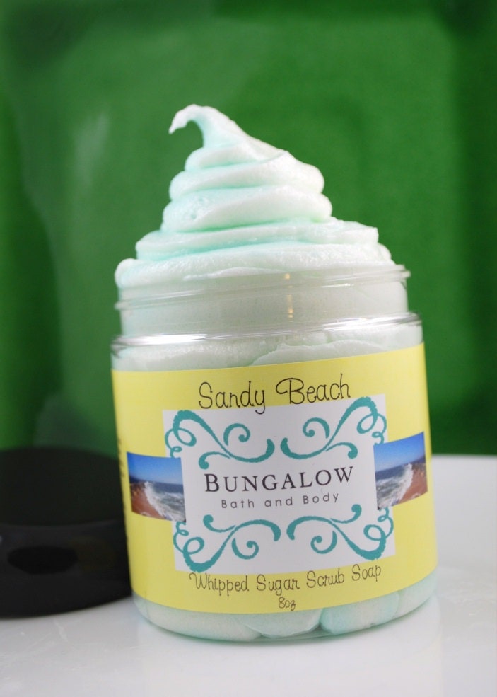 Sandy Beach Lotion - 8oz - Vegan Hand & Body Lotion - Shea Butter and Avocado Oil