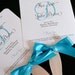 Wedding Program Fan - The Allison Sample with Wavy Handle