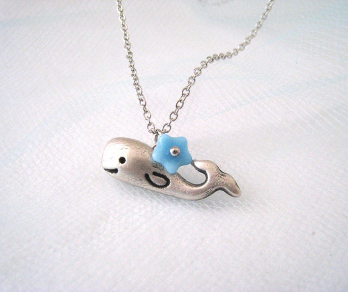 Happy Whale Necklace