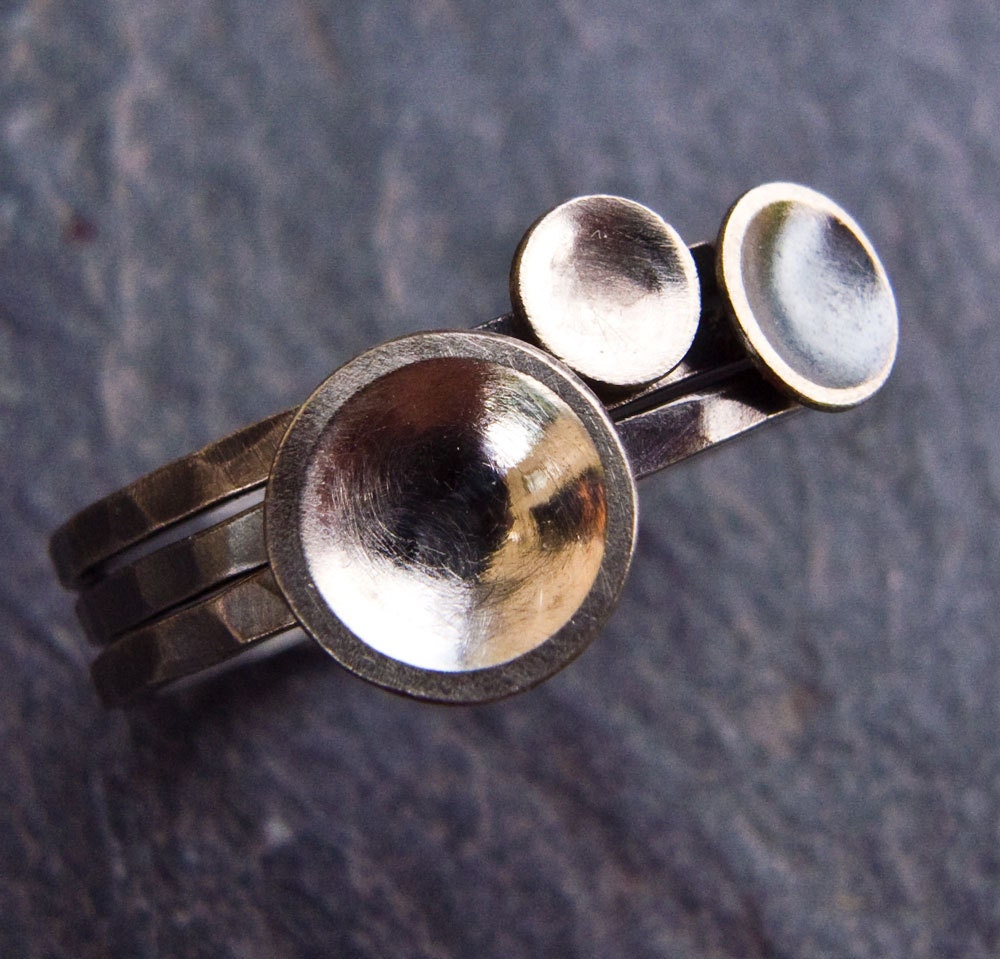 Stacking Ring Set - Flying Saucers