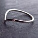 Wishbone ring / Chevron ring